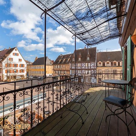 Au Bonheur Des Anges Appartement 2 Chambres Avec Terrasse 콜마 외부 사진