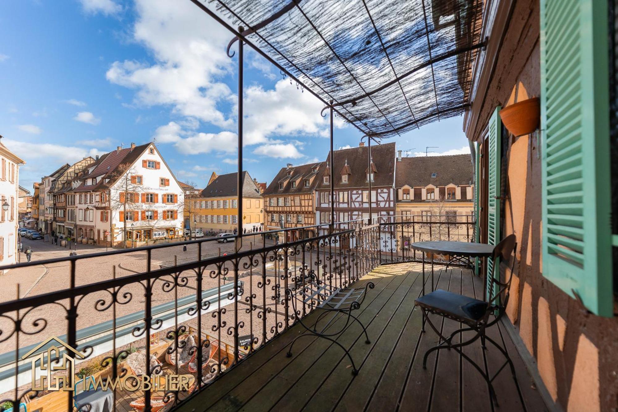 Au Bonheur Des Anges Appartement 2 Chambres Avec Terrasse 콜마 외부 사진